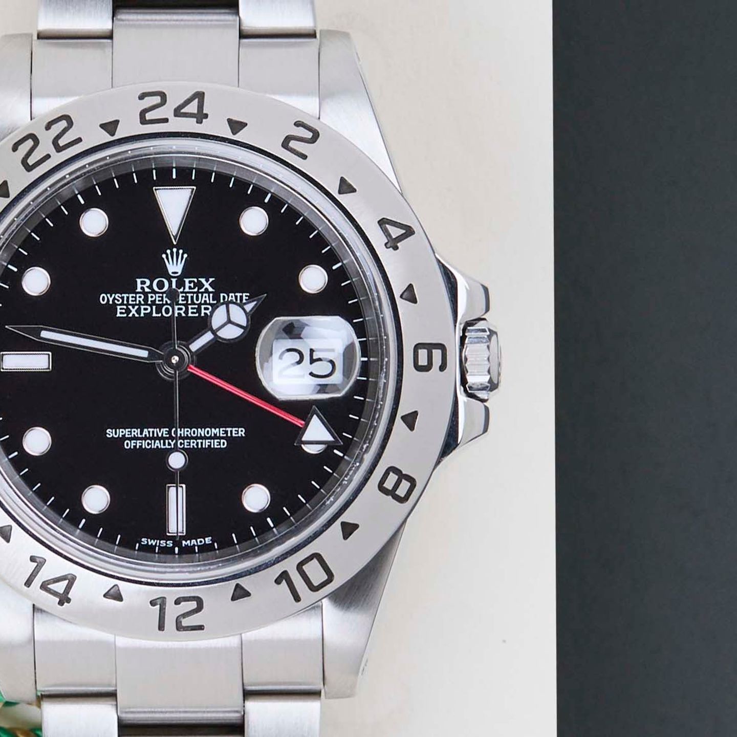 Rolex Explorer II 16570 (2002) - 40 mm Steel case (5/8)