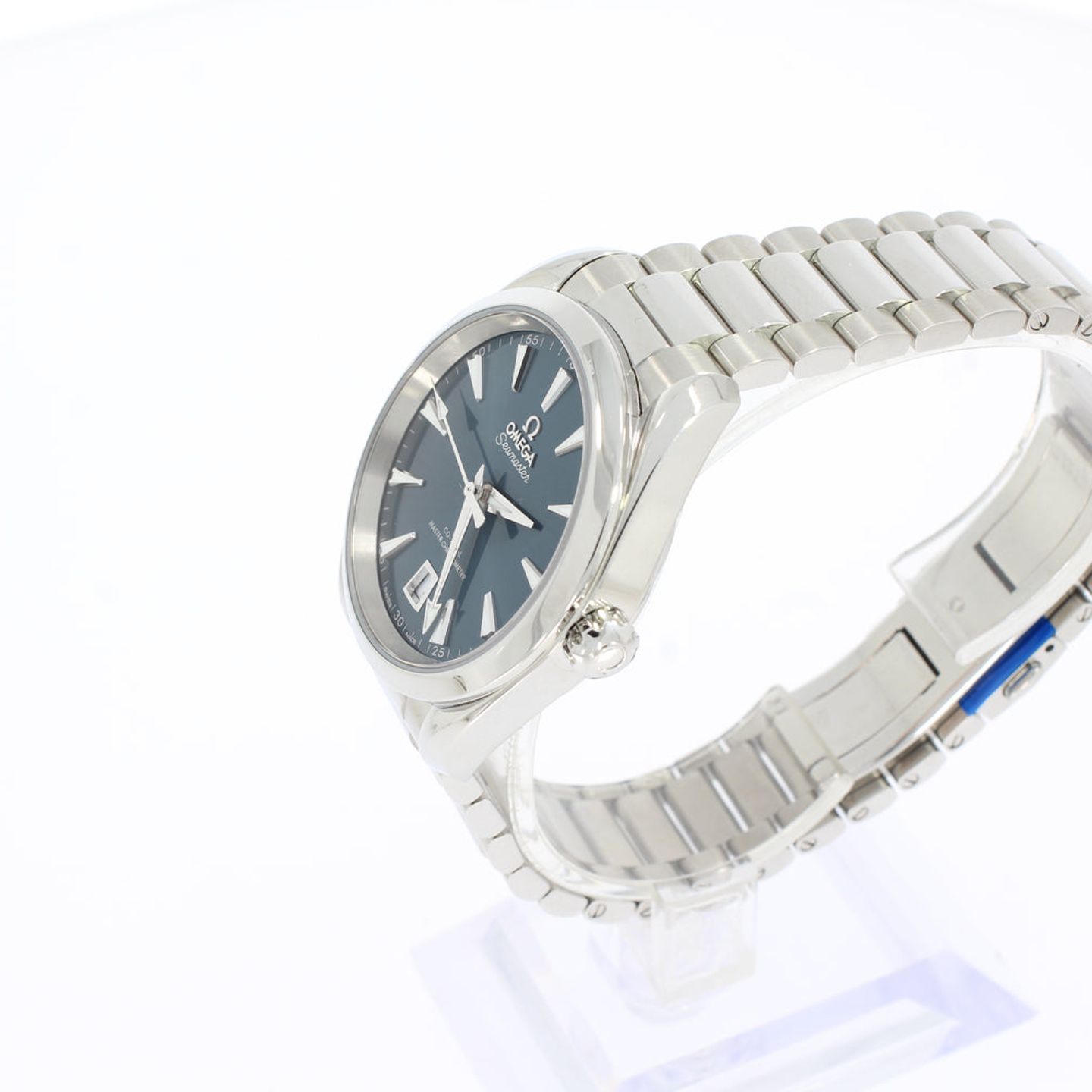 Omega Seamaster Aqua Terra 220.10.38.20.03.003 (2024) - Blue dial 38 mm Steel case (2/4)