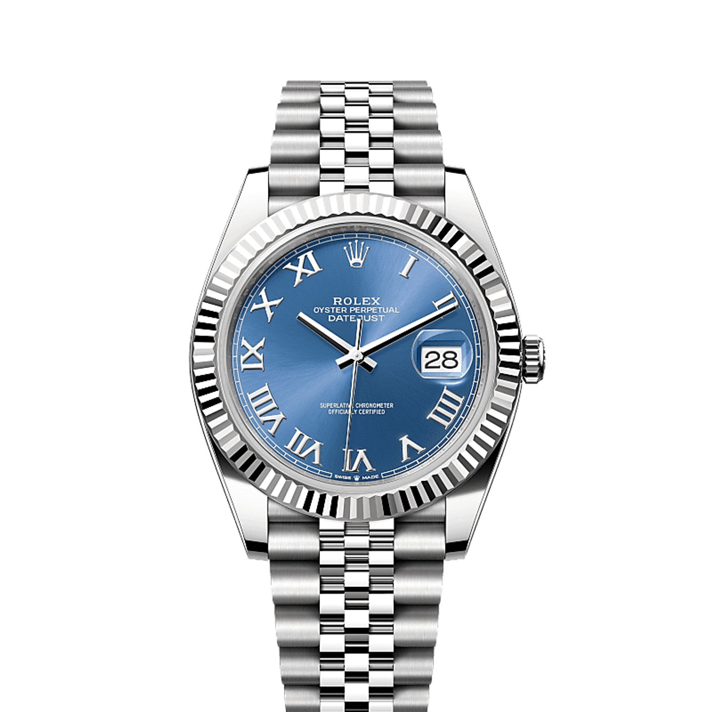 Rolex Datejust 41 126334 (2025) - Blauw wijzerplaat 41mm Staal (1/1)