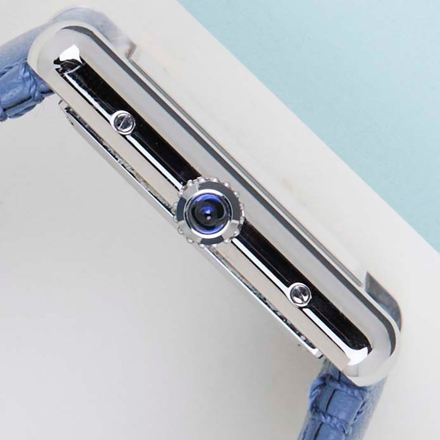 Cartier Tank WSTA0062 (2022) - Silver dial 34 mm Steel case (8/8)