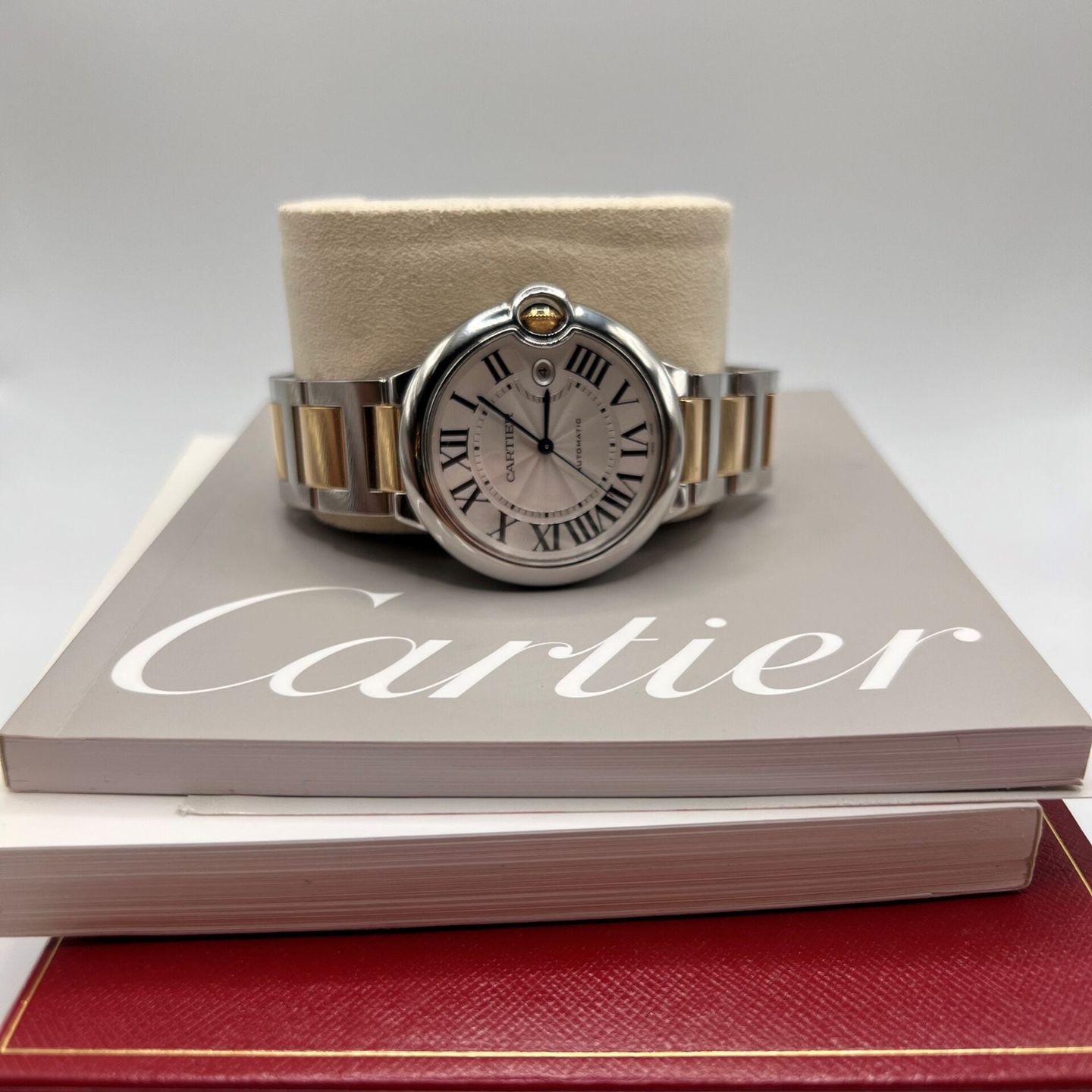 Cartier Ballon Bleu 42mm W69012Z4 (2006) - Silver dial 42 mm Steel case (3/5)