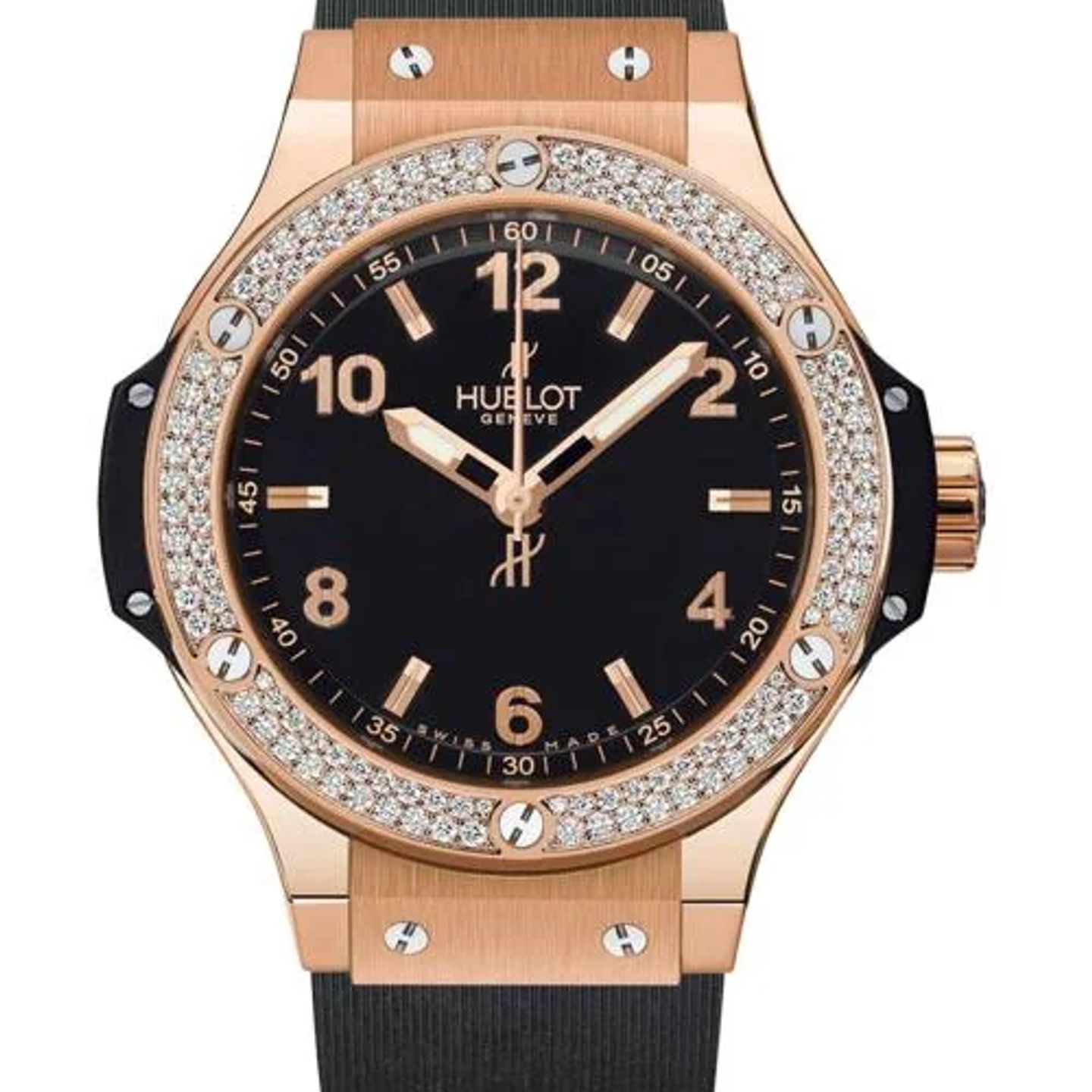 Hublot Big Bang 38 mm 361.PX.1280.RX.1104 (2026) - Black dial 38 mm Rose Gold case (1/1)
