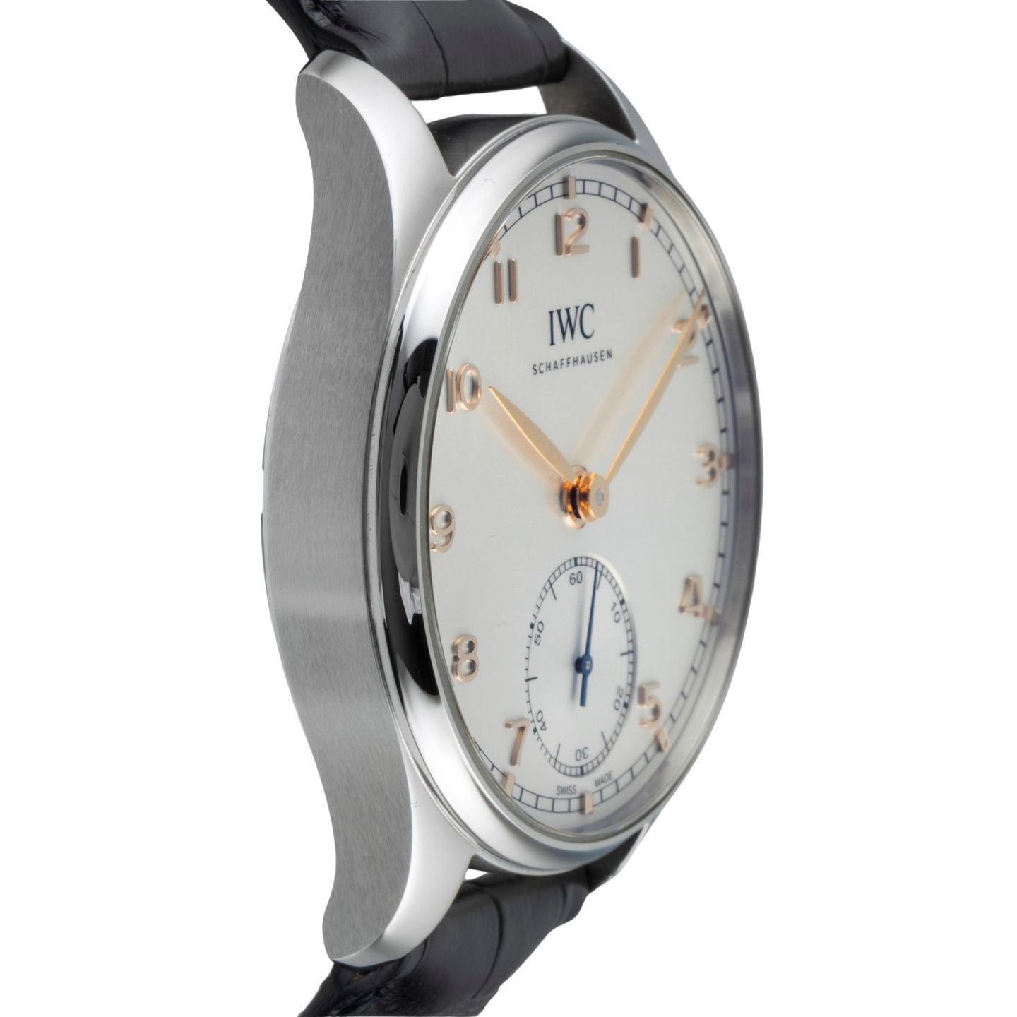 IWC Portuguese Automatic IW358303 (Unknown (random serial)) - Silver dial 40 mm Steel case (7/8)