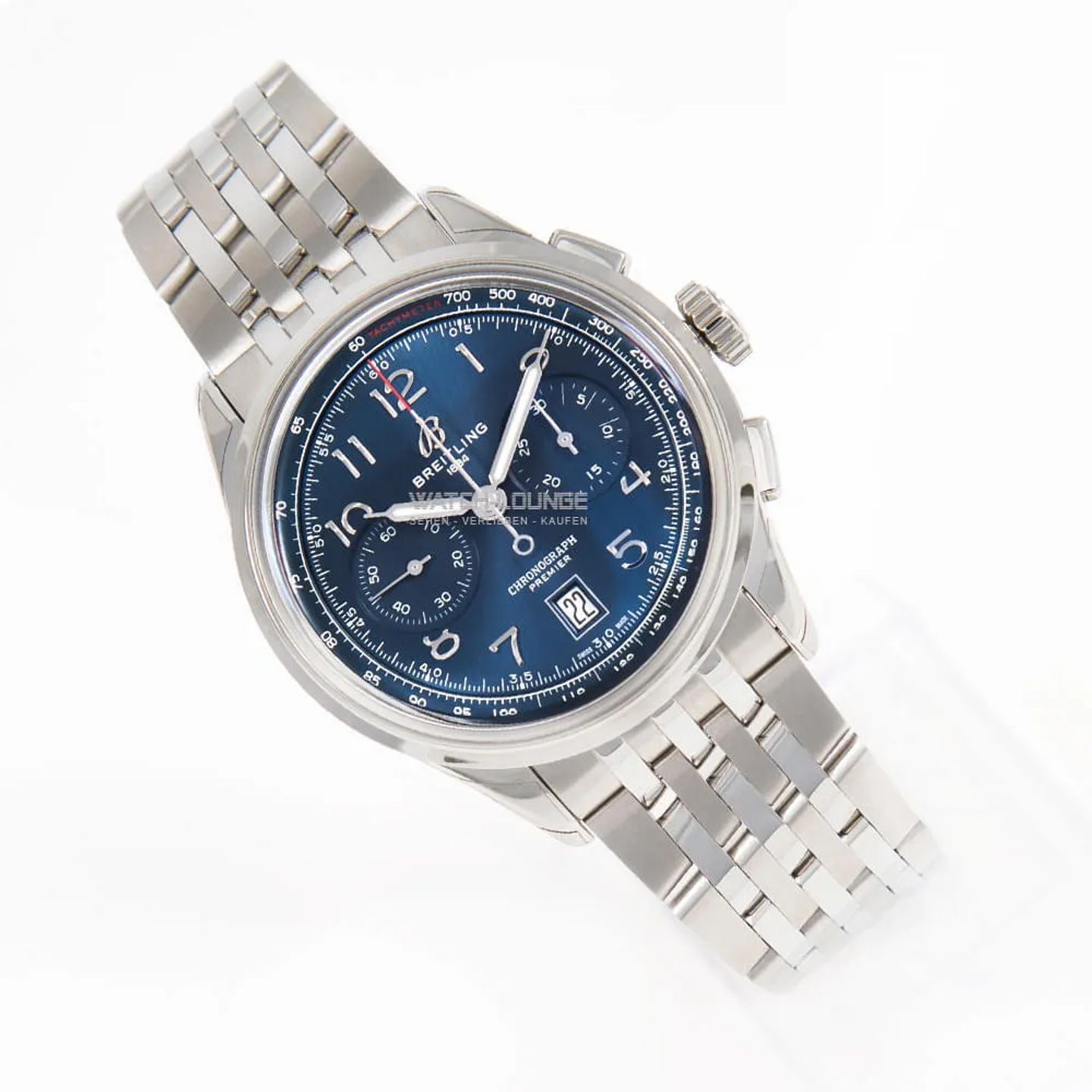 Breitling Premier AB0145171C1A1 (2025) - Blue dial 42 mm Steel case (2/8)