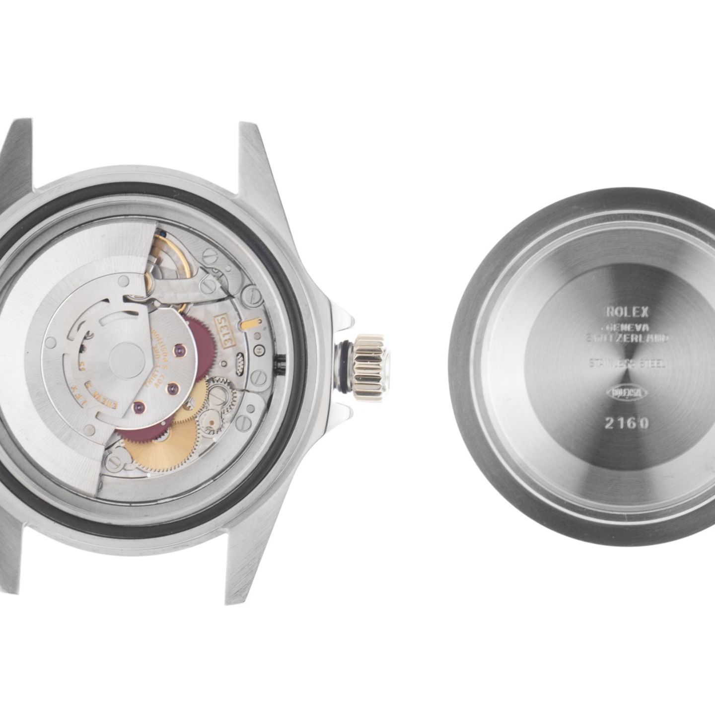 Rolex Submariner Date 16613 (2005) - Blue dial 40 mm Gold/Steel case (8/8)