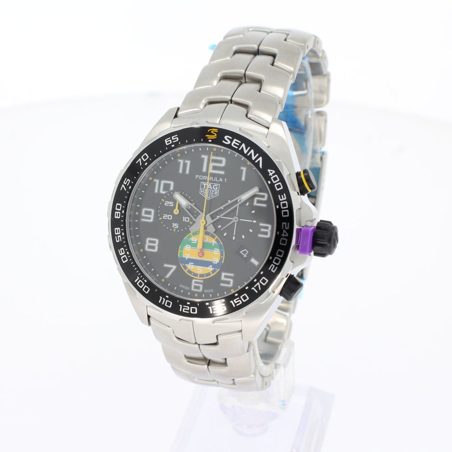 TAG Heuer Carrera Calibre HEUER 01 CAR201AA.BA0714 (2025) - Wit wijzerplaat 43mm Staal (2/5)