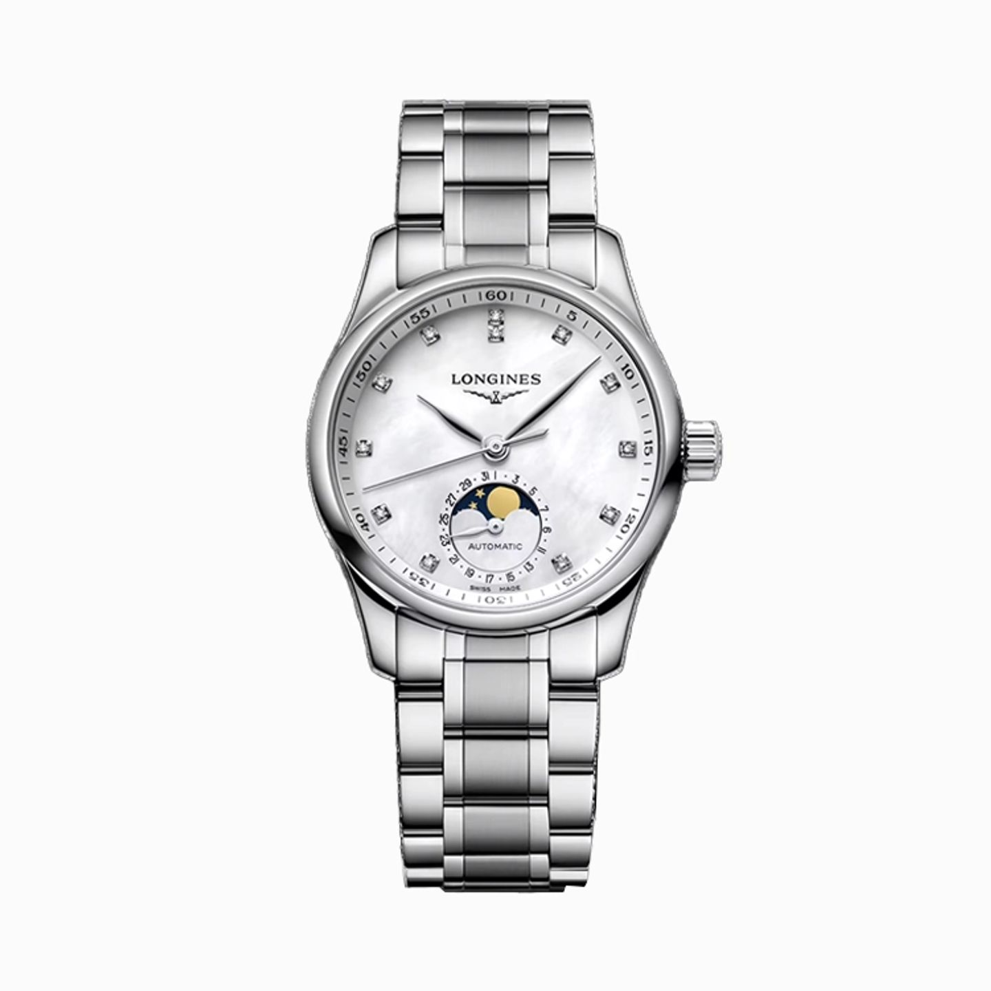 Longines Master Collection L2.409.4.87.6 (2025) - Pearl dial 34 mm Steel case (1/1)