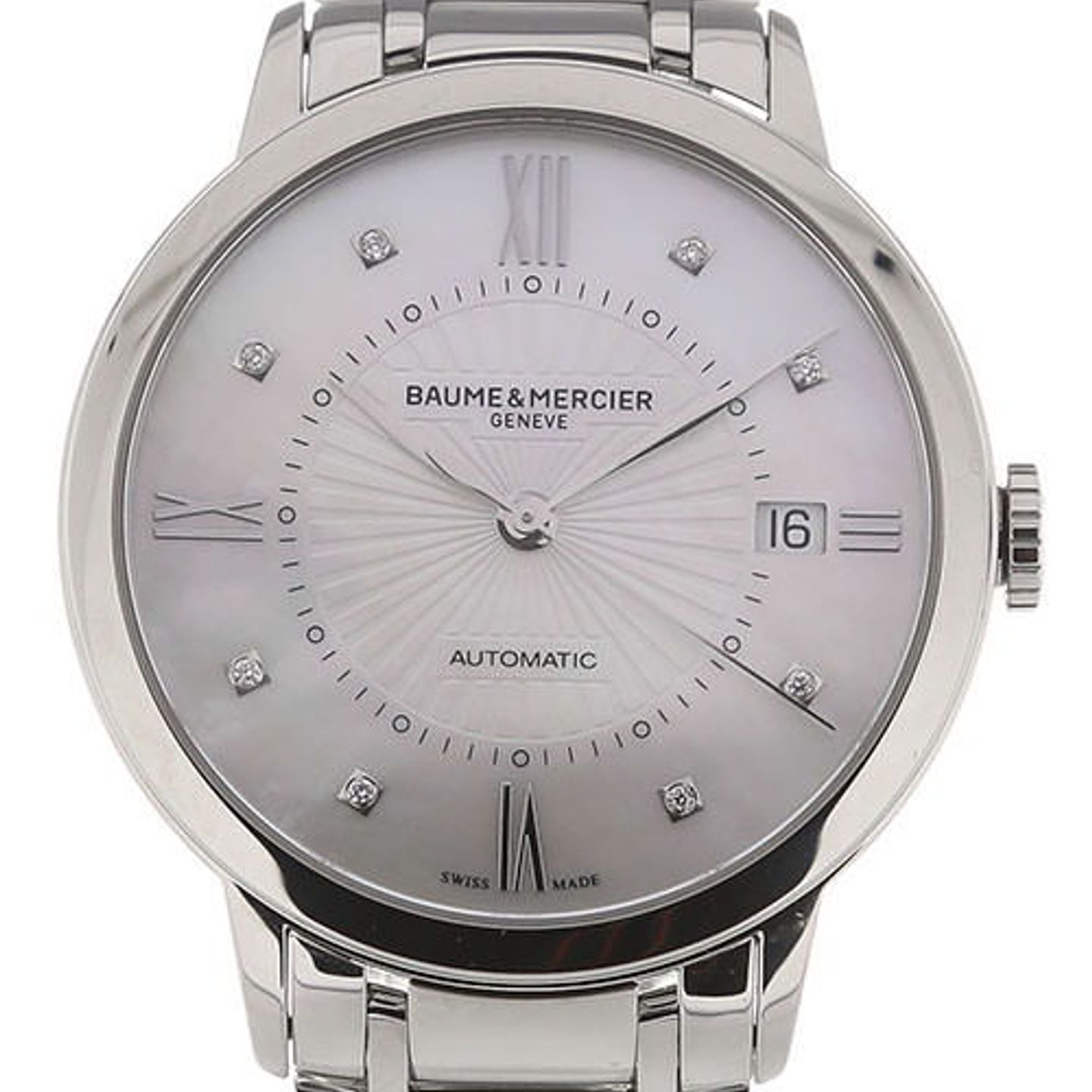 Baume & Mercier Classima M0A10221 (2024) - Zilver wijzerplaat 37mm Staal (1/3)