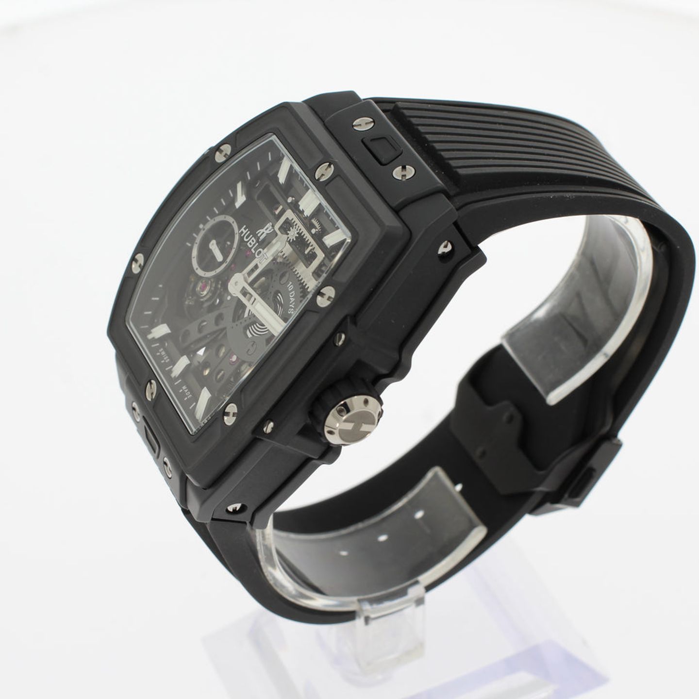 Hublot Spirit of Big Bang Meca-10 614.CI.1170.RX (2025) - Transparent dial 45 mm Ceramic case (2/4)