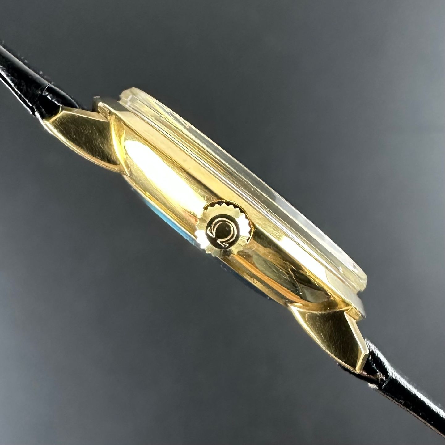 Omega De Ville 115.0001 (1973) - Goud wijzerplaat 33mm Goud/Staal (4/8)