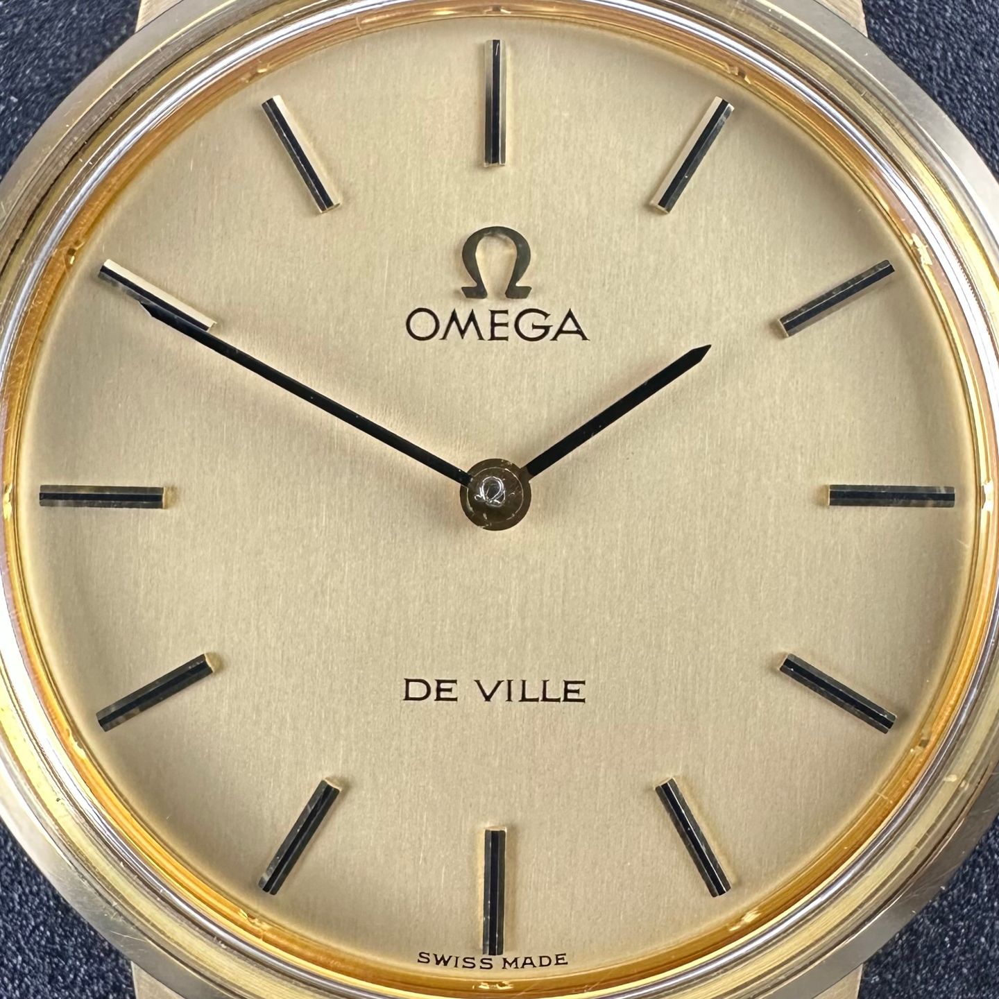 Omega De Ville 115.0001 (1973) - Goud wijzerplaat 33mm Goud/Staal (8/8)