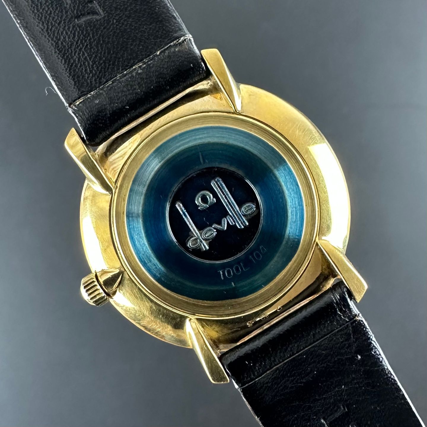 Omega De Ville 115.0001 (1973) - Goud wijzerplaat 33mm Goud/Staal (3/8)