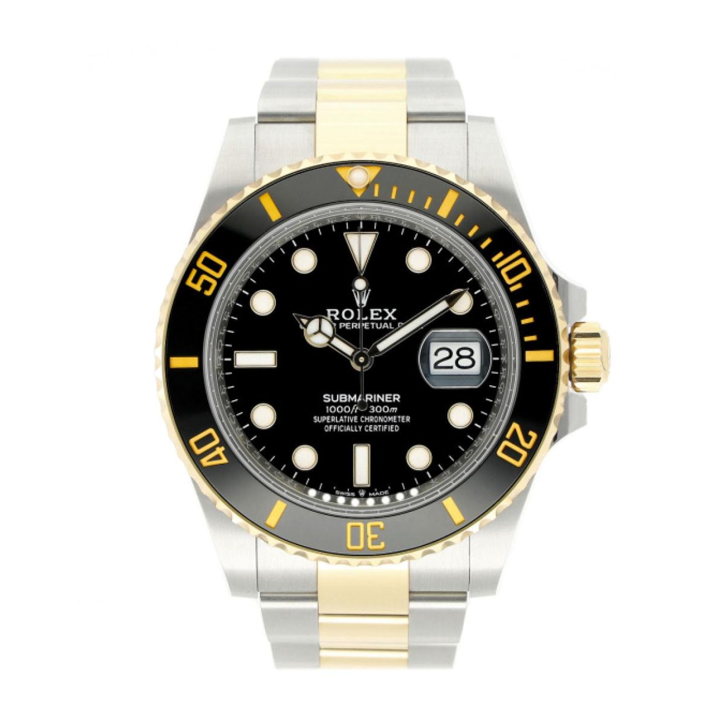 Rolex Submariner Date 126613LN (2024) - Black dial 41 mm Gold/Steel case (1/5)