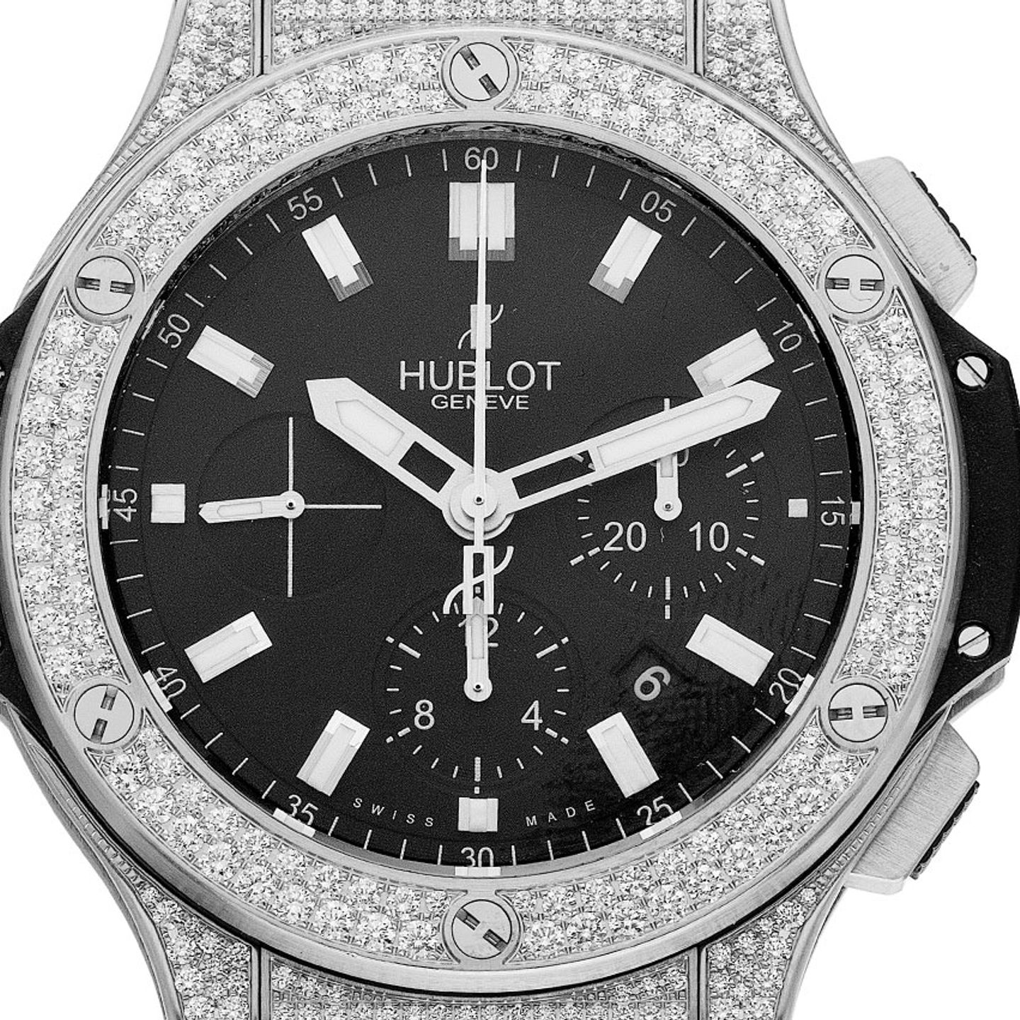 Hublot Big Bang 44 mm 301.SX.1170.RX.1704 (2013) - Black dial 44 mm Steel case (1/7)