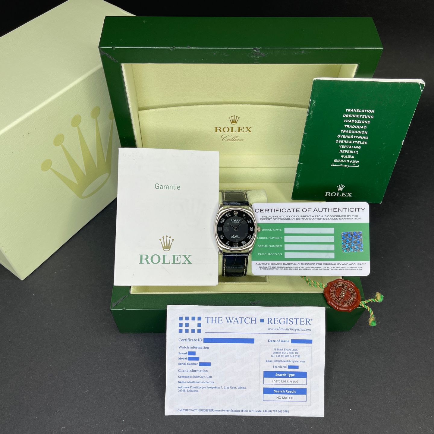 Rolex Cellini Danaos 4233 (2006) - 33mm (4/8)