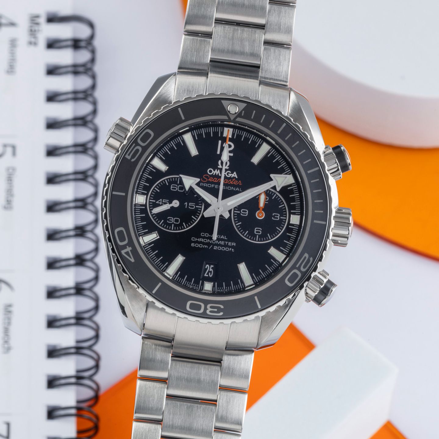 Omega Seamaster Planet Ocean Chronograph 232.30.46.51.01.001 - (3/8)