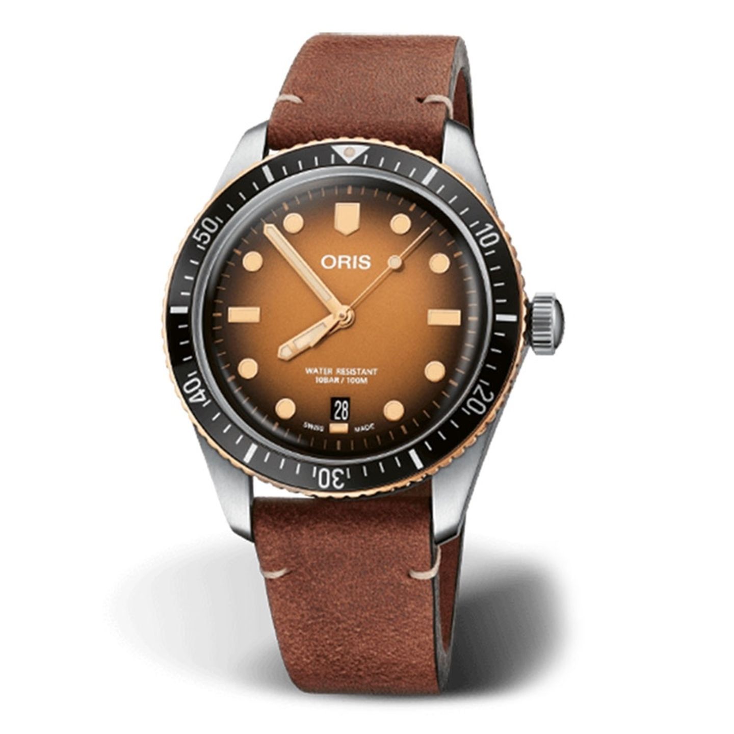 Oris Divers Sixty Five 01 733 7707 4356-07 5 20 45 (2022) - Brown dial 40 mm Bronze case (1/1)