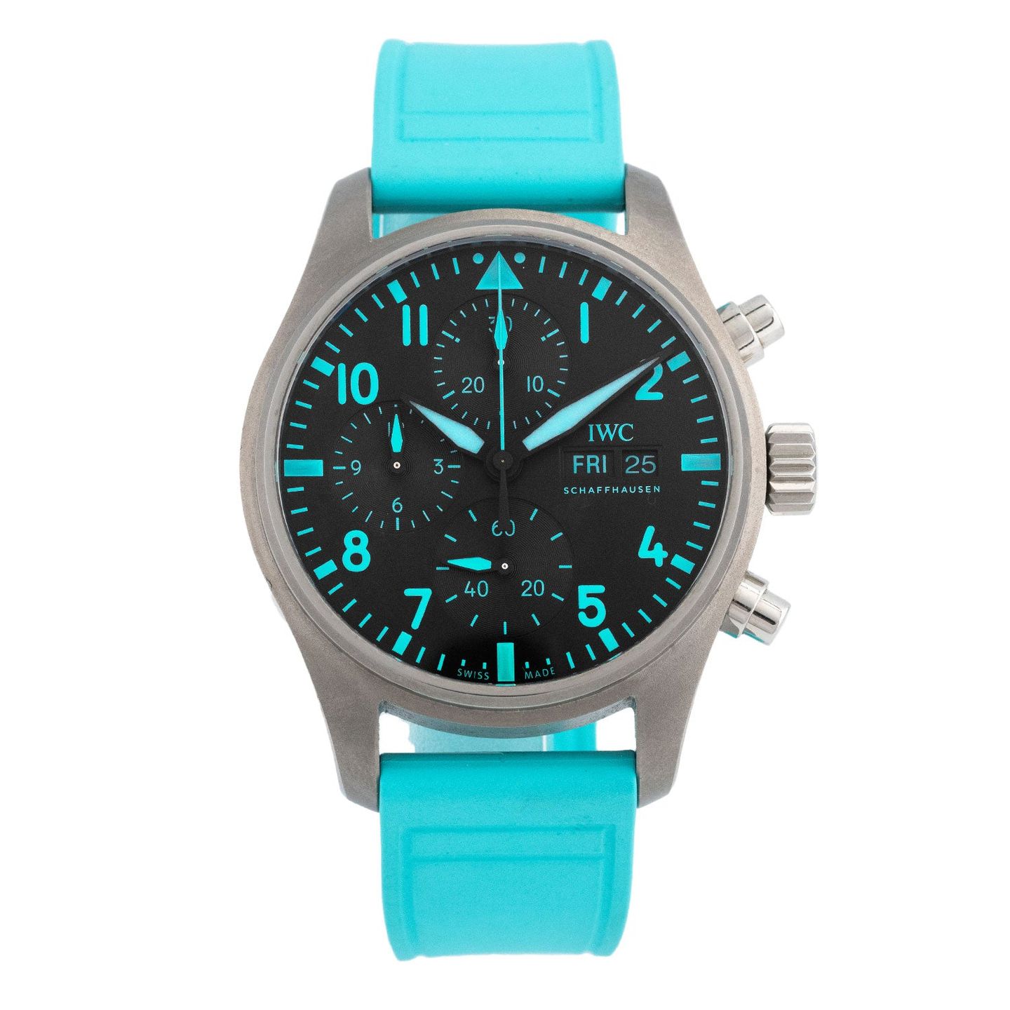 IWC Pilot Chronograph IW388108 (2022) - 41mm Titanium (8/8)