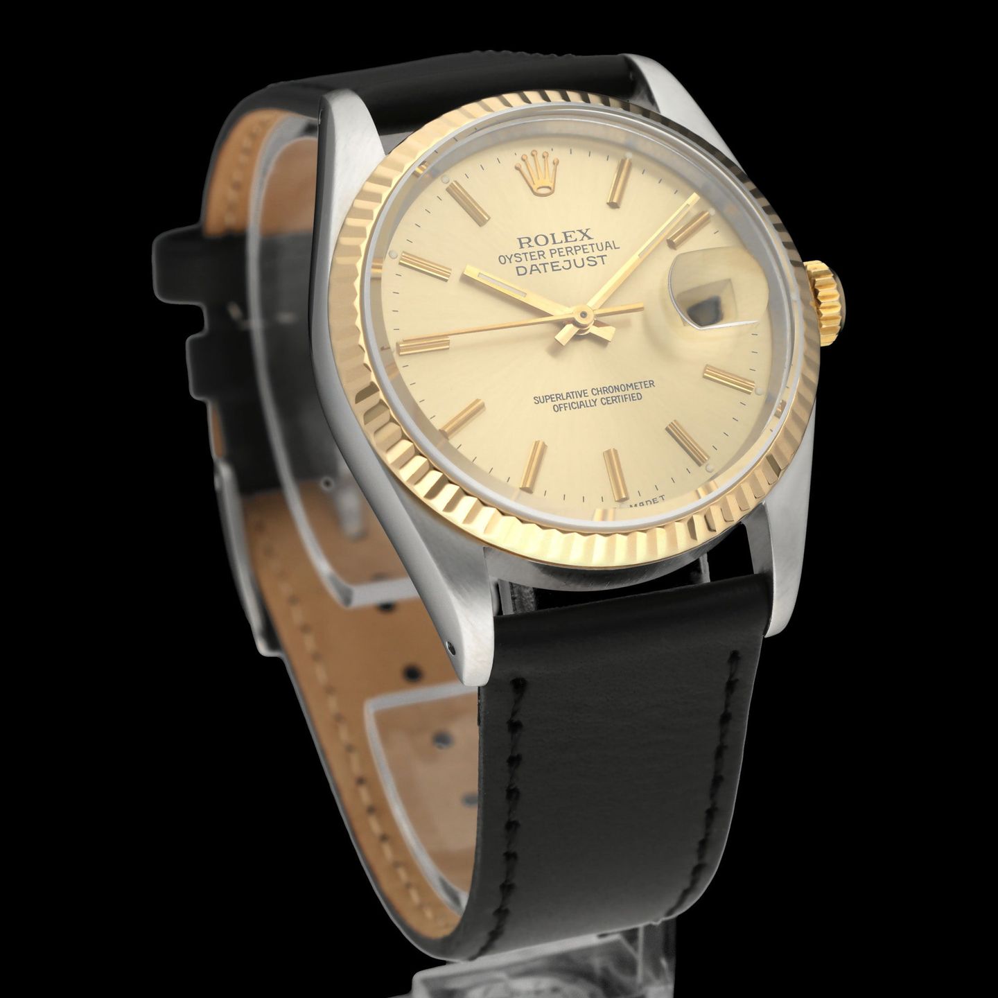 Rolex Datejust 36 16233 (1991) - 36mm Goud/Staal (3/7)