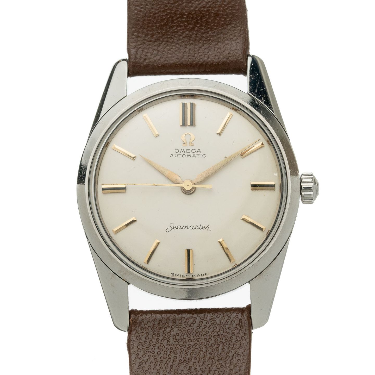 Omega Seamaster 14700 (1959) - Silver dial 34 mm Steel case (1/8)