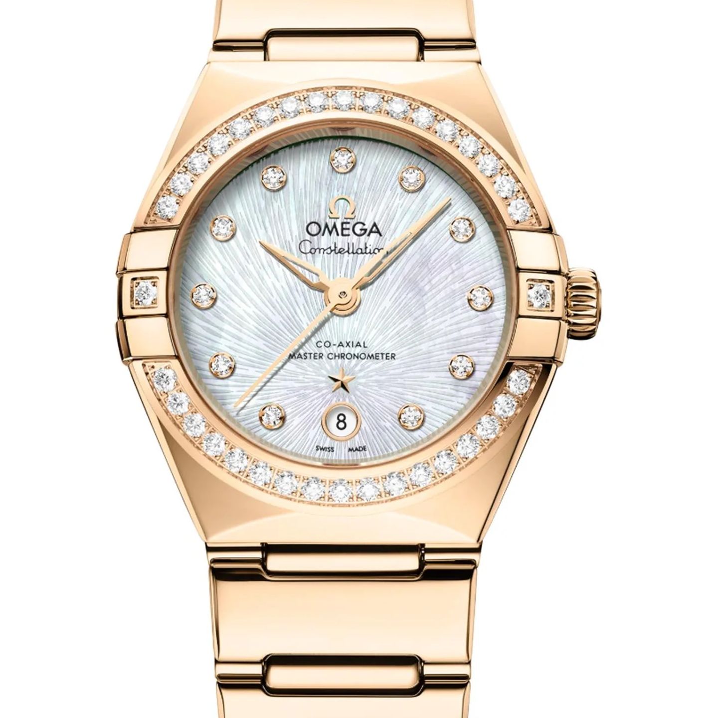 Omega Constellation 131.55.29.20.55.003 (2026) - White dial 29 mm Yellow Gold case (1/1)