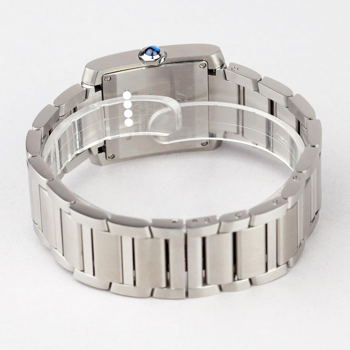 Cartier Tank Française WSTA0074 (2026) - Silver dial 32 mm Steel case (6/8)