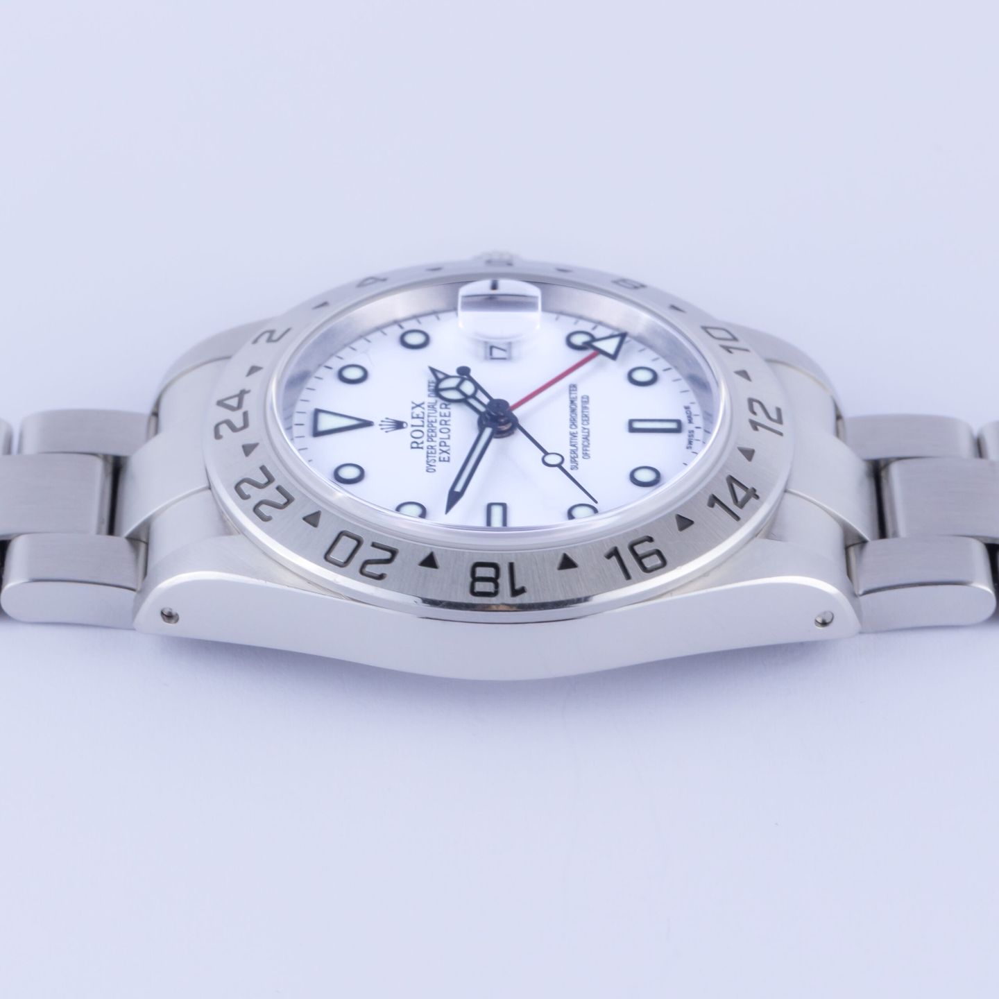 Rolex Explorer II 16570 (2001) - White dial 40 mm Steel case (4/7)