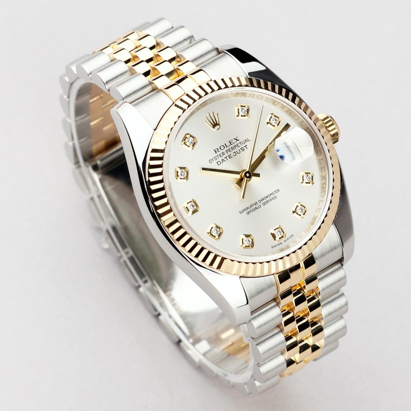 Rolex Datejust 36 116233 (2012) - 36mm Goud/Staal (2/8)