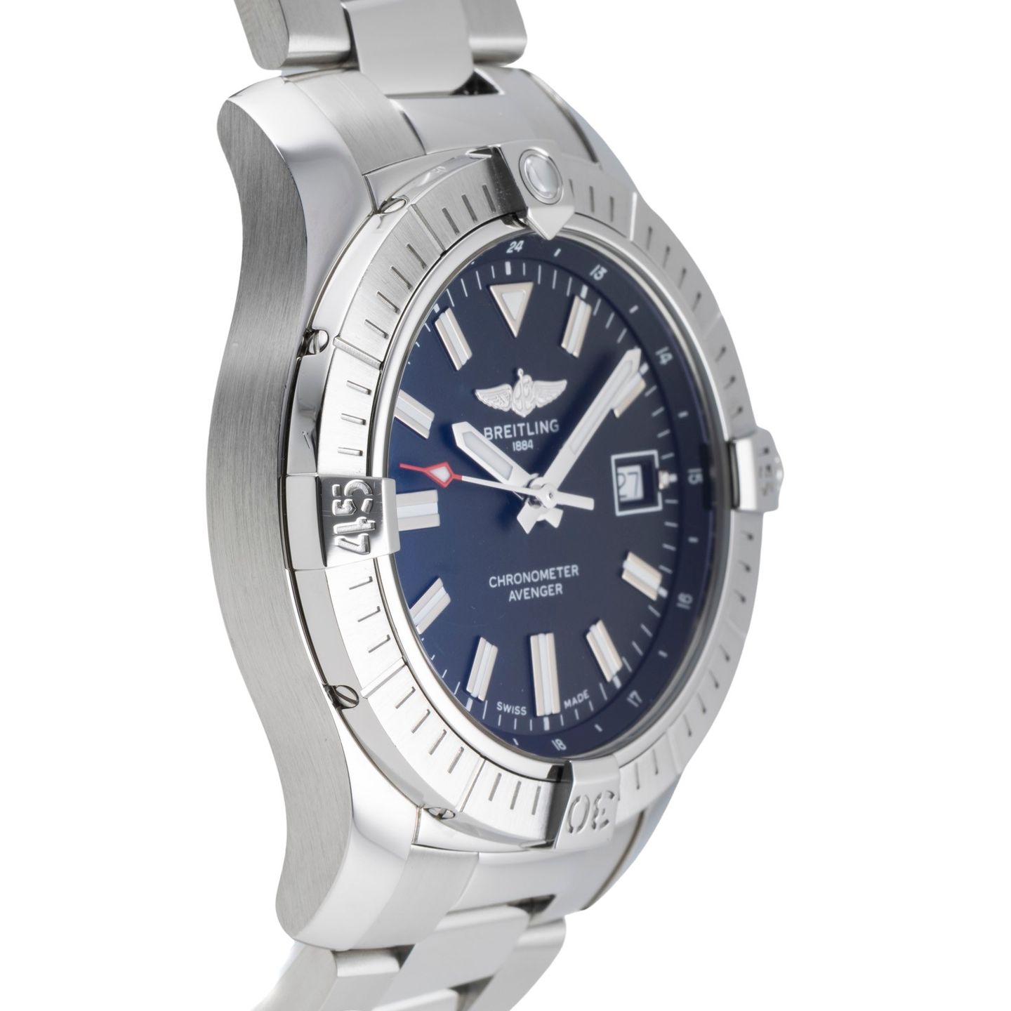 Breitling Avenger A17318101B1A1 (2023) - Black dial 43 mm Steel case (7/8)