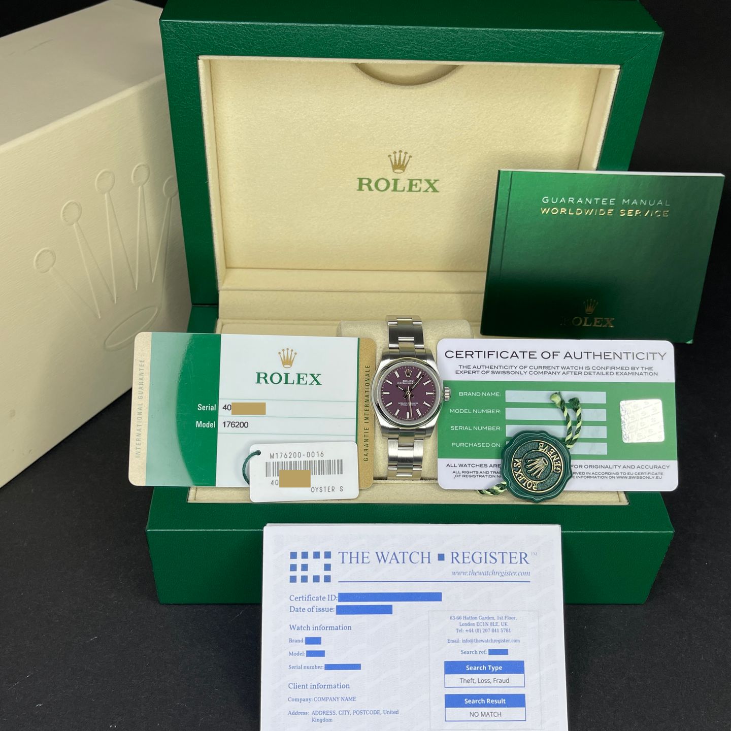 Rolex Oyster Perpetual 26 176200 - (2/8)