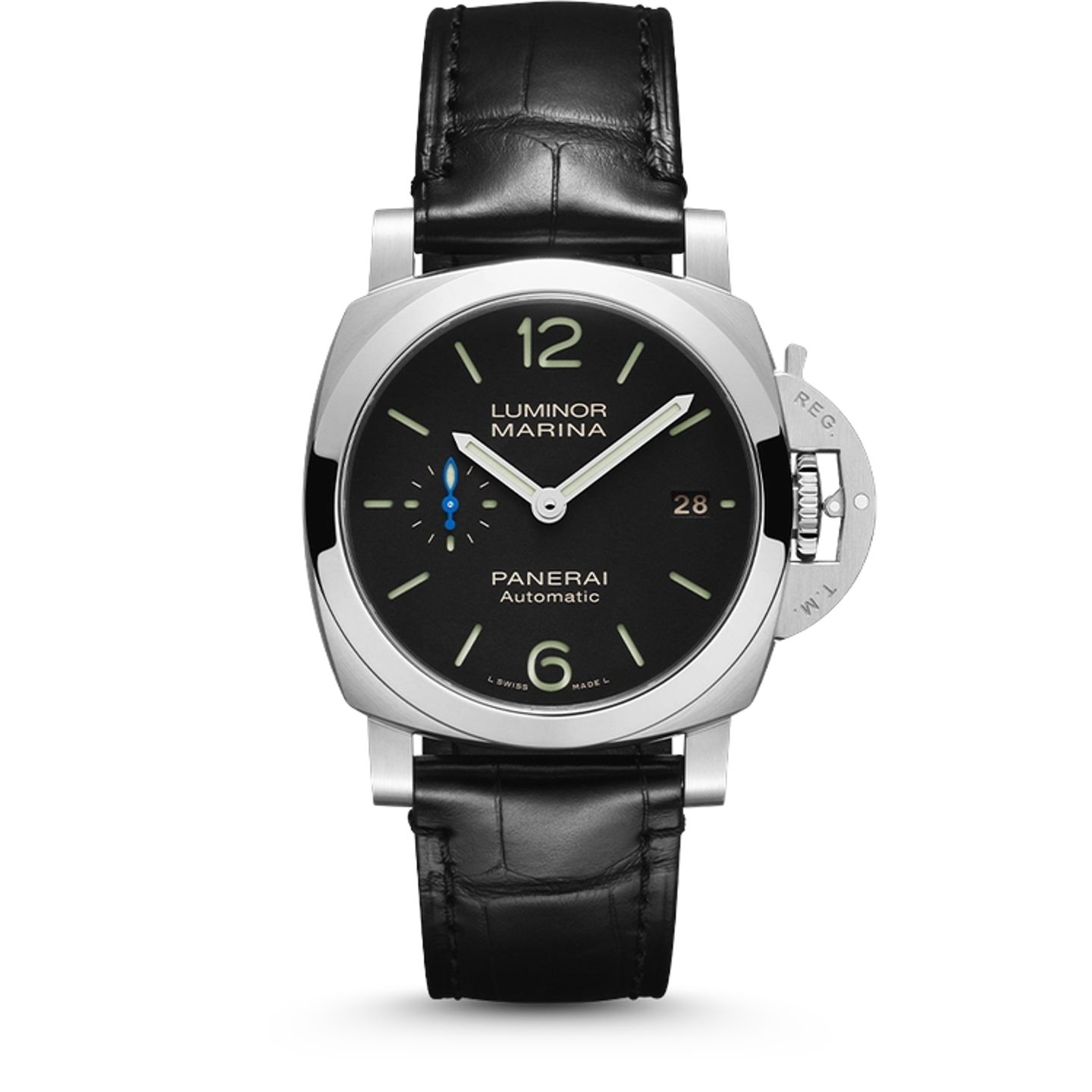 Panerai Luminor 1950 PAM01372 (2025) - Zwart wijzerplaat 40mm Staal (1/1)