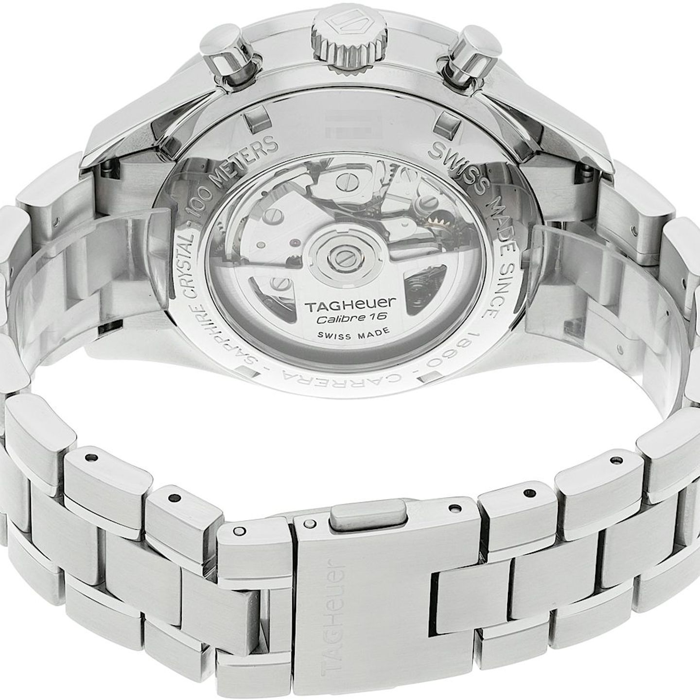 TAG Heuer Carrera Calibre 16 CV2010 (2009) - 41mm Staal (5/5)