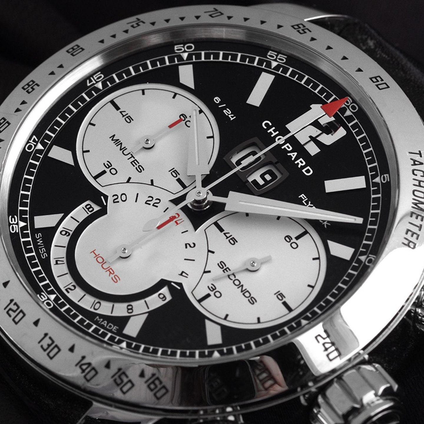 Chopard Mille Miglia 16/8998 (2006) - Black dial 42 mm Steel case (3/7)