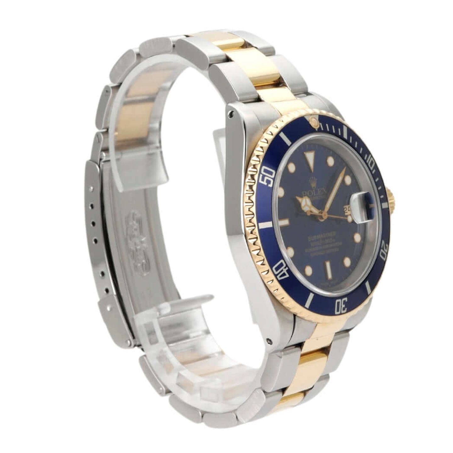 Rolex Submariner Date 16613 (1994) - 40 mm Gold/Steel case (4/8)