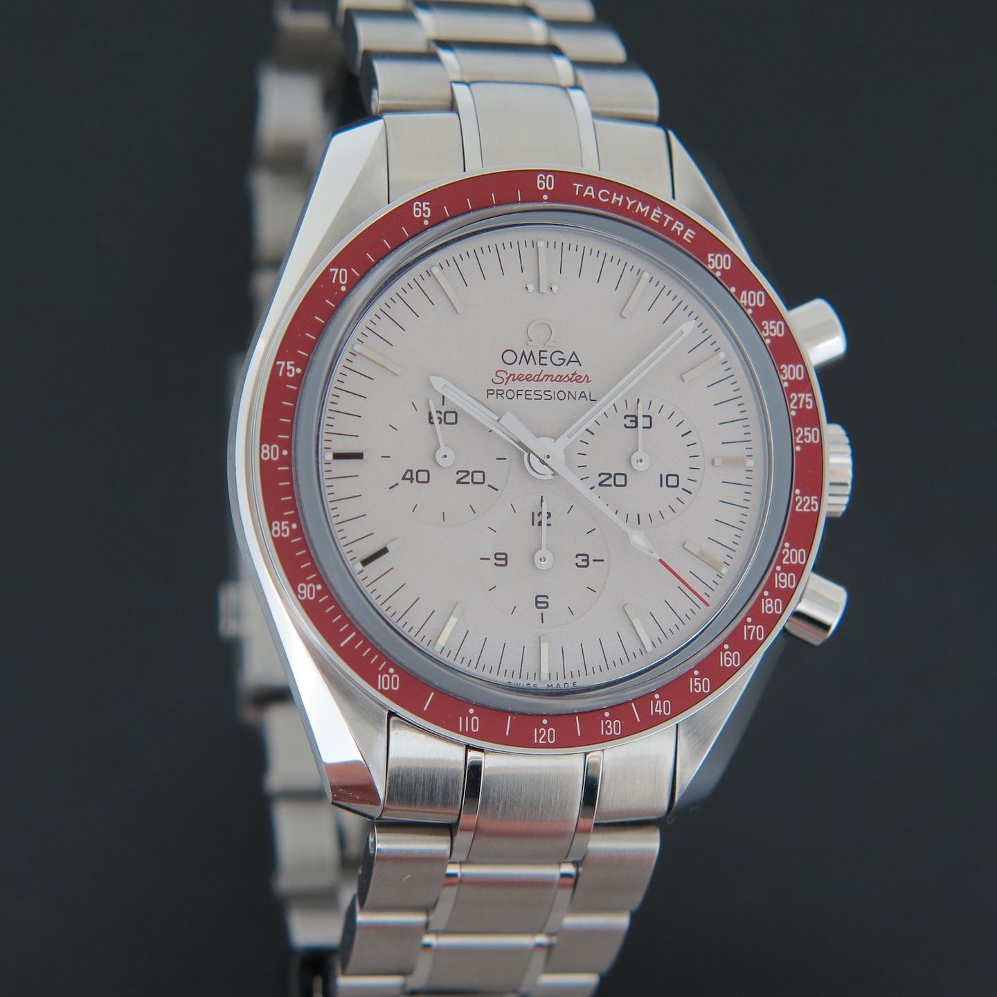 Omega Speedmaster Professional Moonwatch 522.30.42.30.06.001 (2021) - Silver dial 42 mm Steel case (4/6)