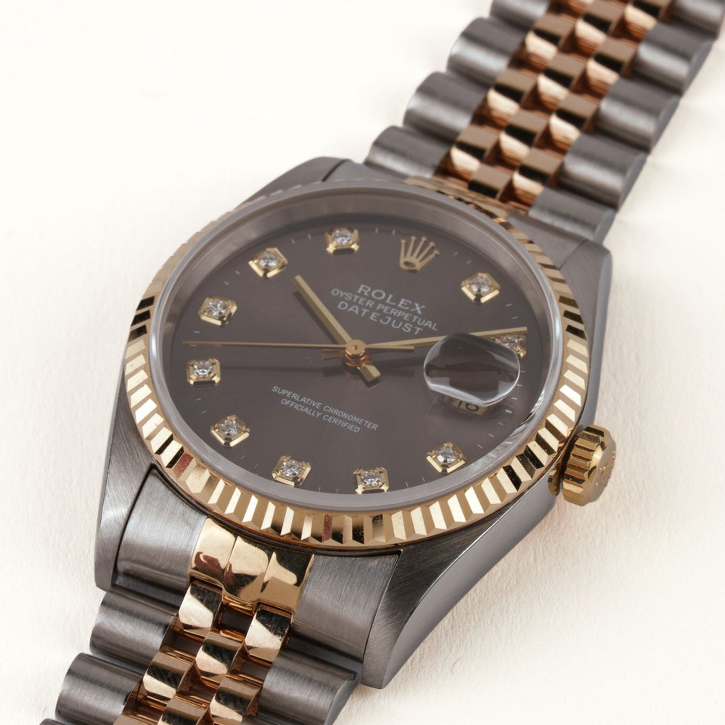 Rolex Datejust 36 16233 (1993) - 36mm Goud/Staal (5/8)