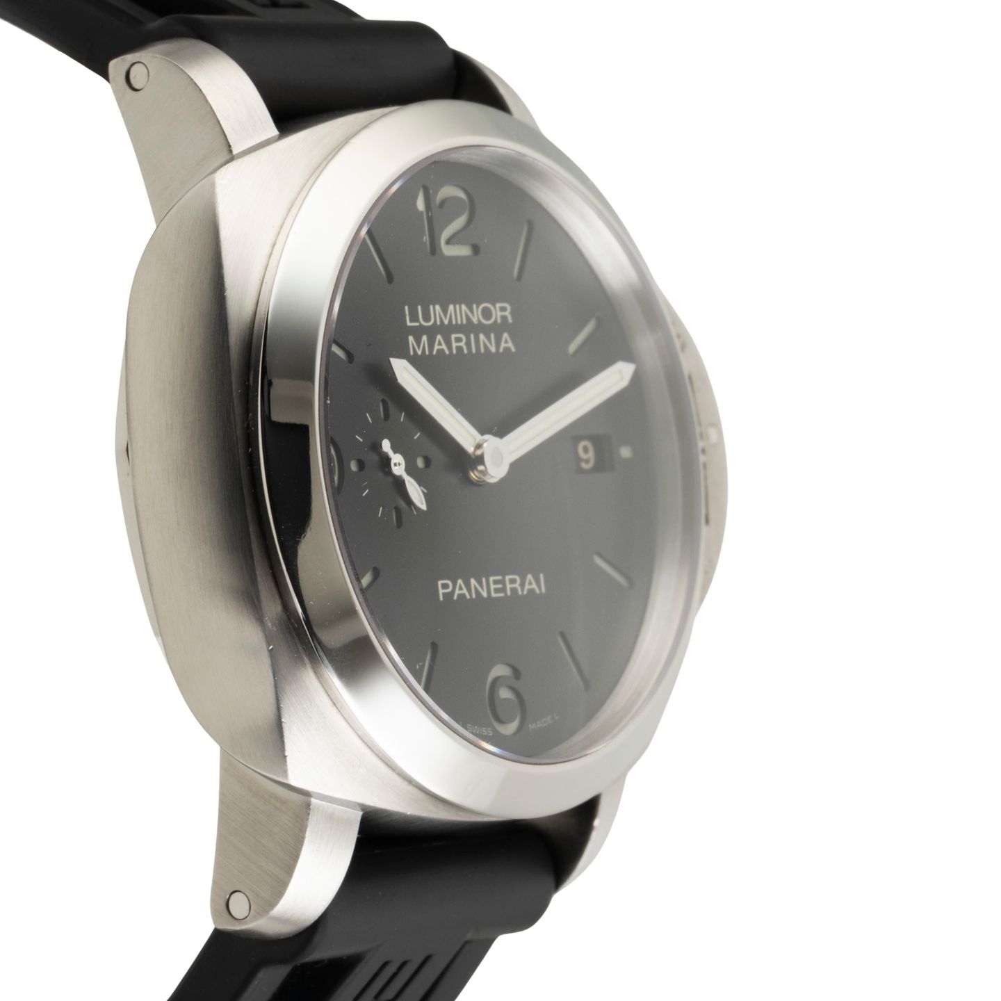 Panerai Luminor Marina 1950 3 Days Automatic PAM00312 (Unknown (random serial)) - Black dial 44 mm Steel case (7/8)