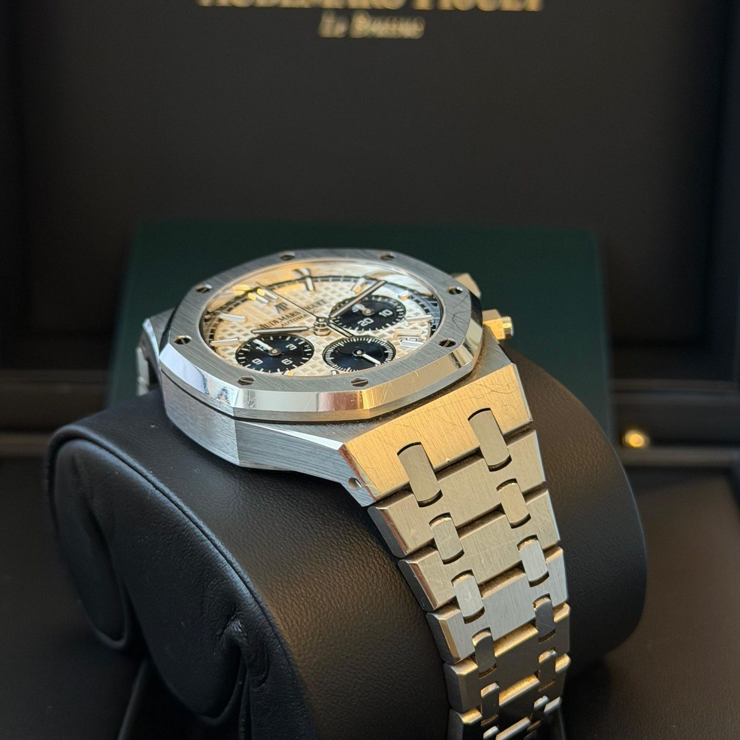 Audemars Piguet Royal Oak Chronograph 26315ST.OO.1256ST.01 (2022) - Zilver wijzerplaat 38mm Staal (5/8)