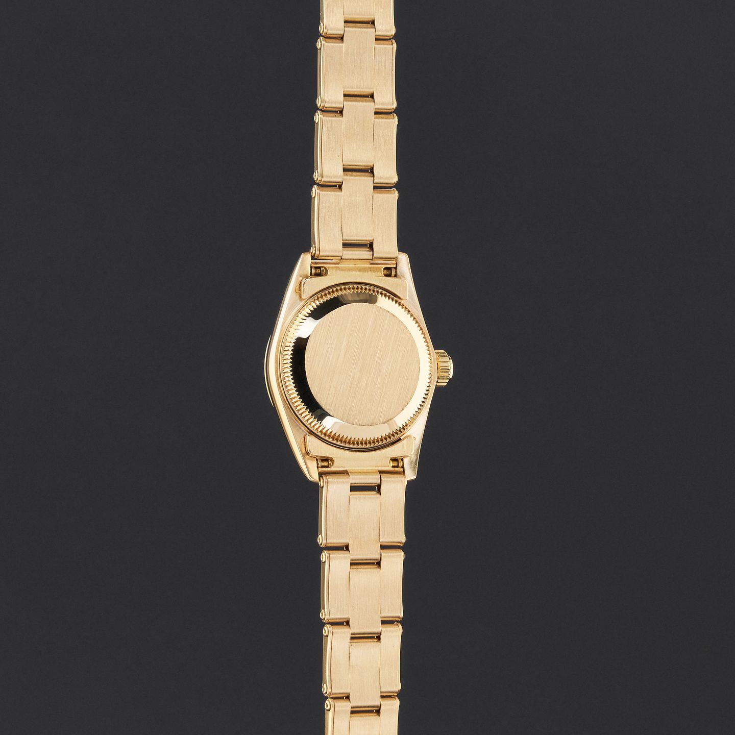 Rolex Oyster Perpetual 26 67198 (1995) - 26 mm Yellow Gold case (7/8)