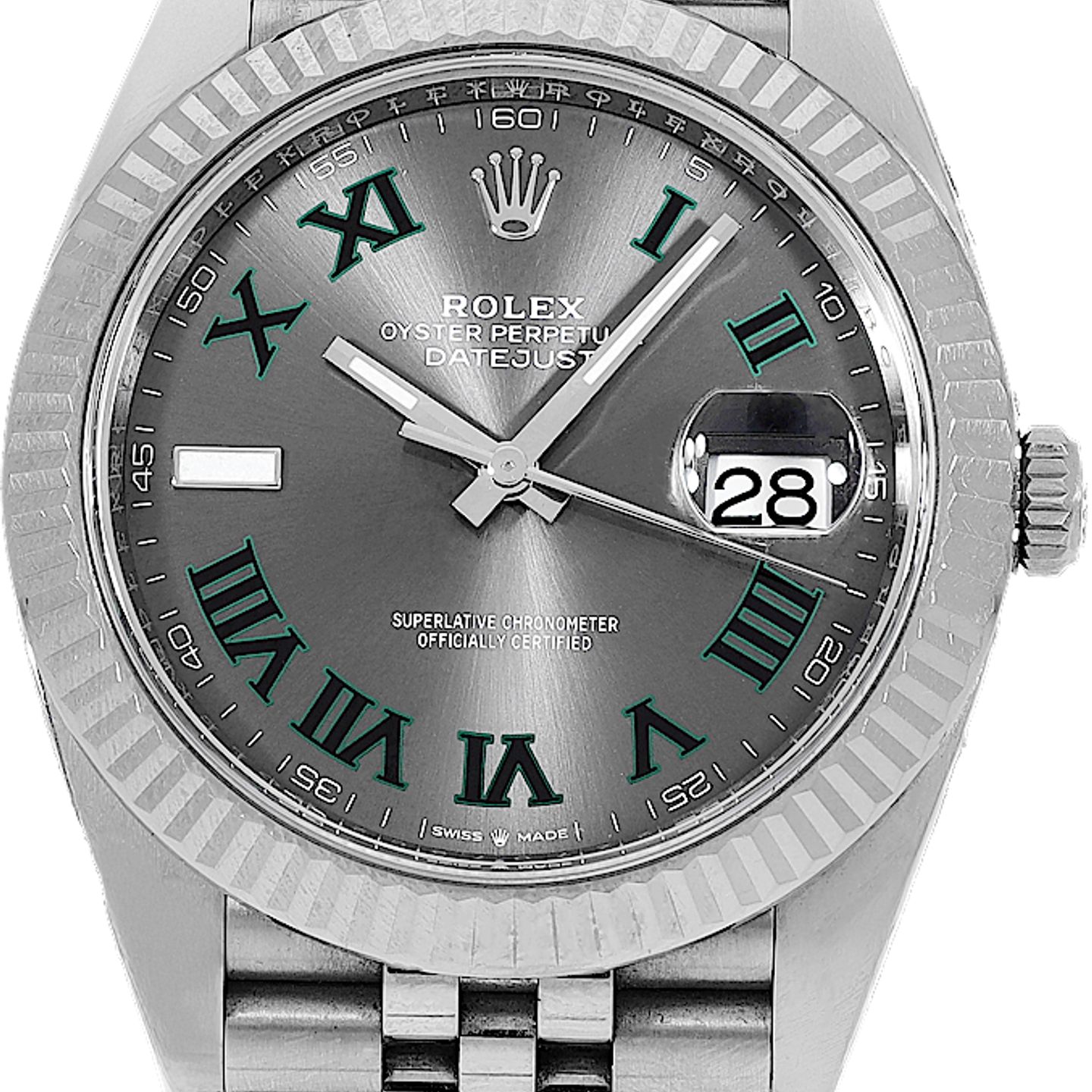 Rolex Datejust 41 126334 (2022) - Grey dial 41 mm Steel case (2/3)
