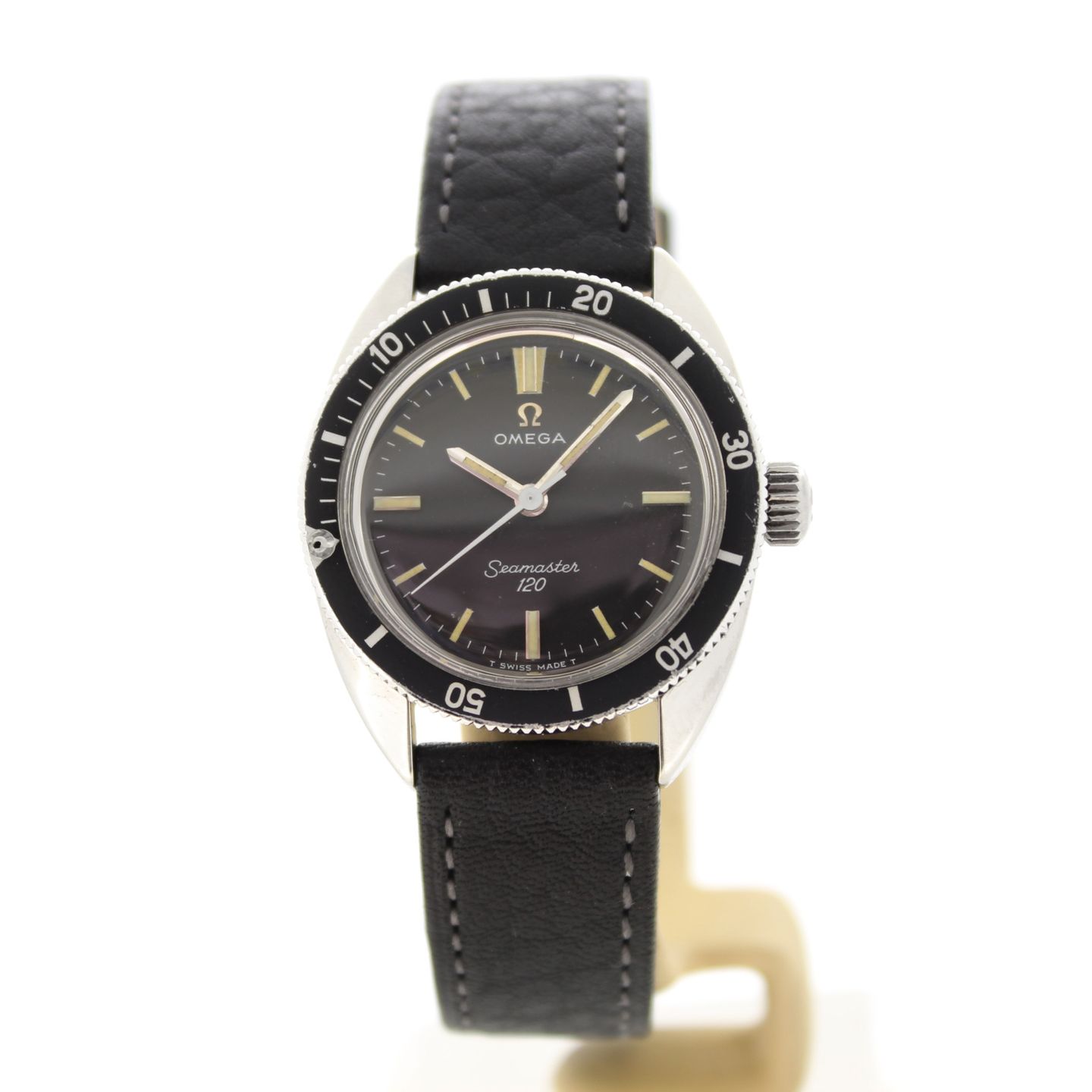 Omega Seamaster 135.027 (Unknown (random serial)) - Black dial 30 mm Steel case (3/14)