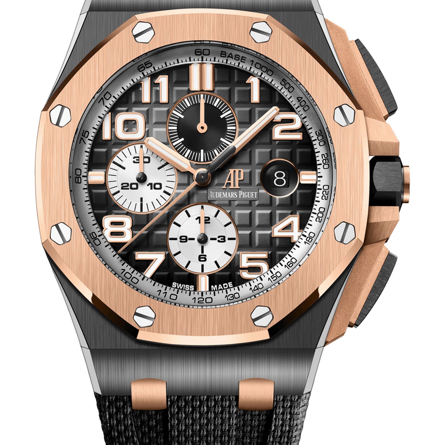 Audemars Piguet Royal Oak Offshore Chronograph 26405NR.OO.A002CA.01.A (2025) - Grey dial 44 mm Ceramic case (1/1)