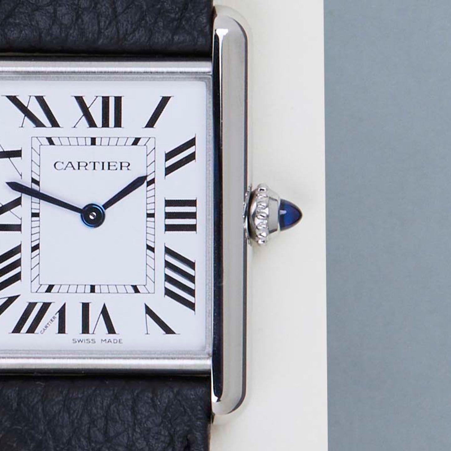 Cartier Tank WSTA0138 (2026) - Silver dial 34 mm Steel case (5/8)