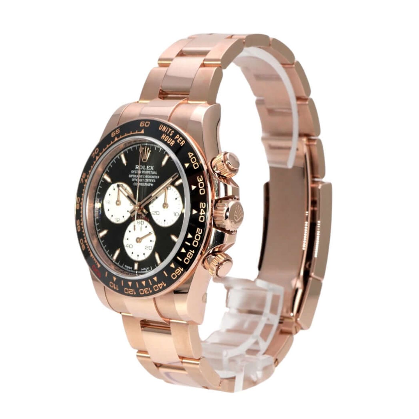Rolex Daytona 126505 (2025) - Black dial 40 mm Rose Gold case (3/8)