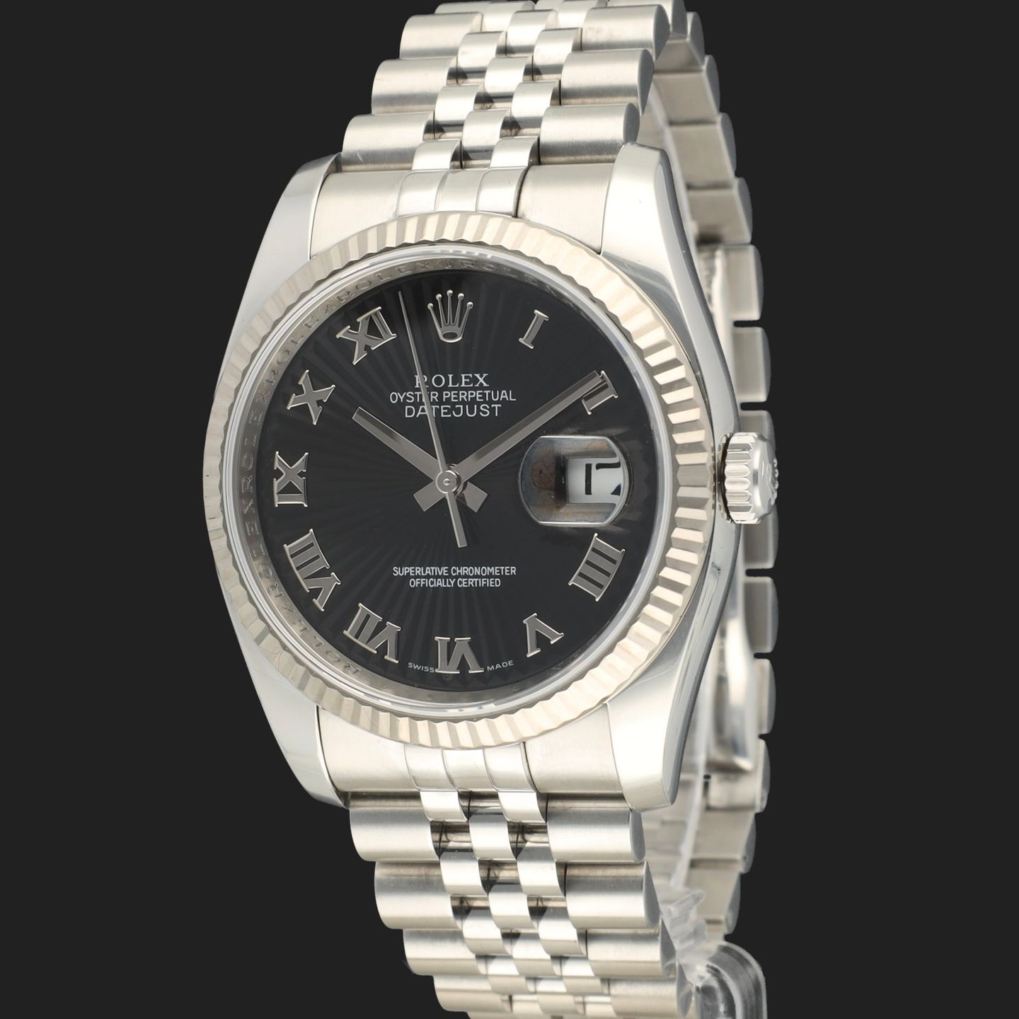 Rolex Datejust 36 116234 (2010) - 36mm Staal (1/8)