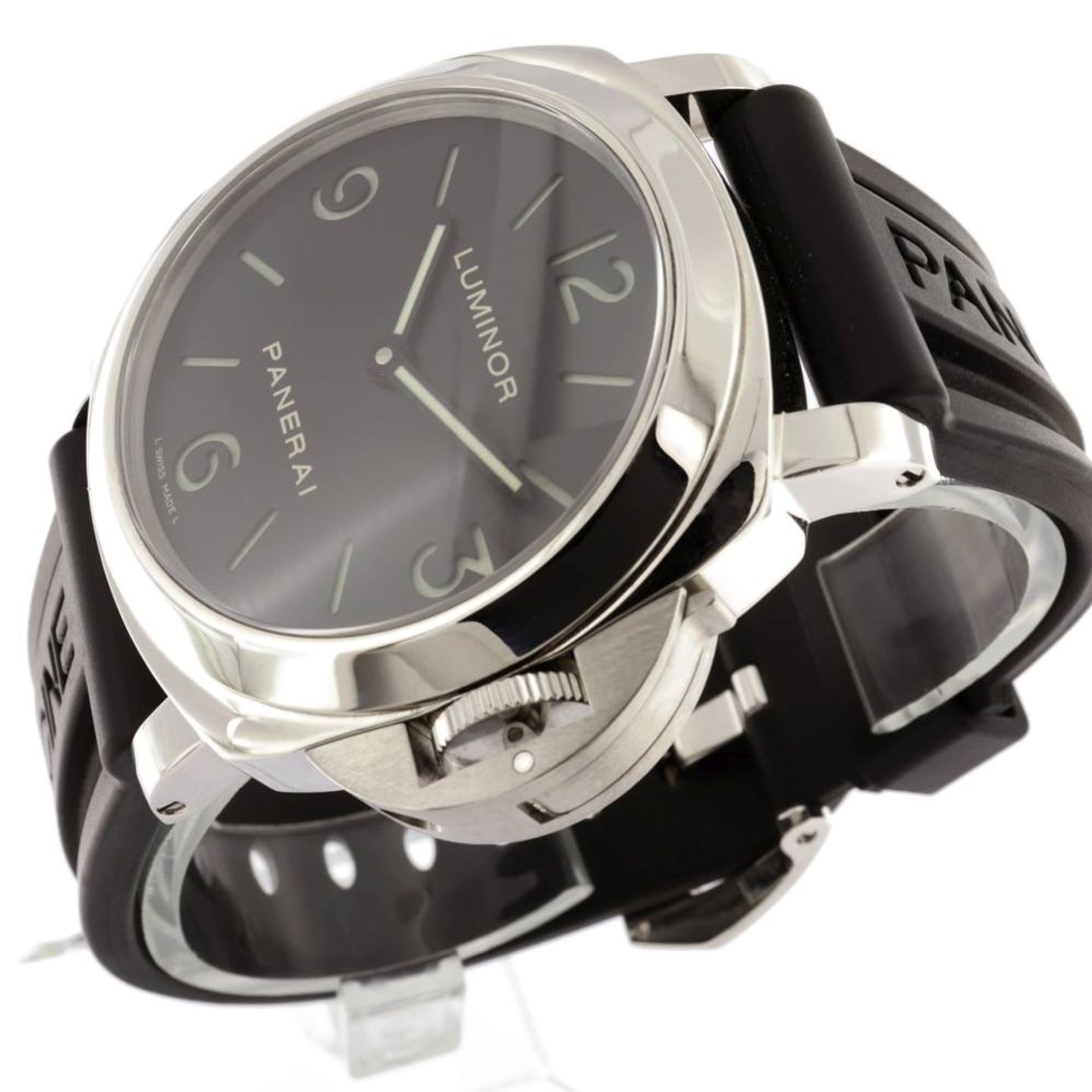 Panerai Luminor Base PAM00112 (2011) - Black dial 44 mm Steel case (2/6)