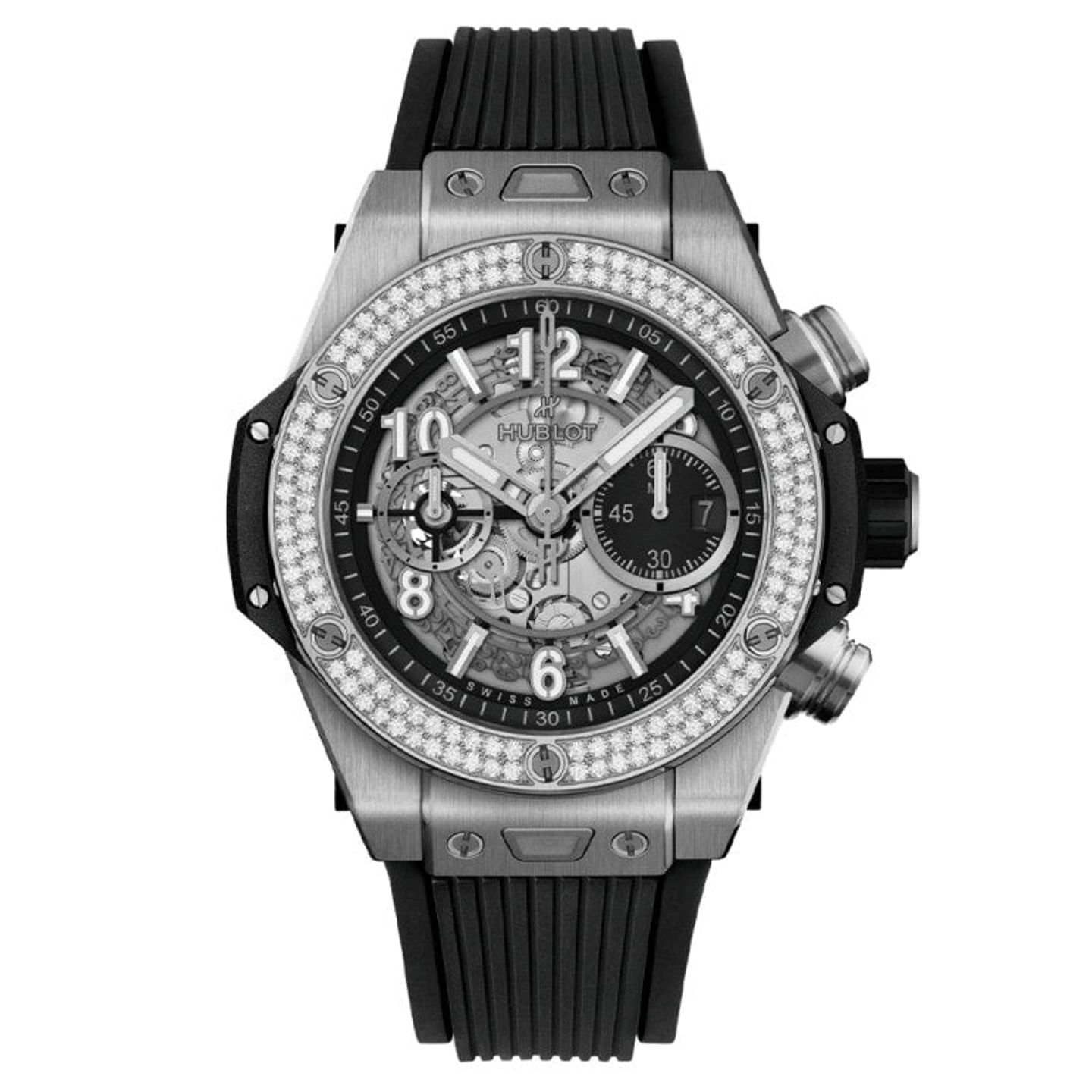 Hublot Big Bang Unico 421.NX.1170.RX.1104 (2025) - Transparent dial 44 mm Titanium case (1/1)