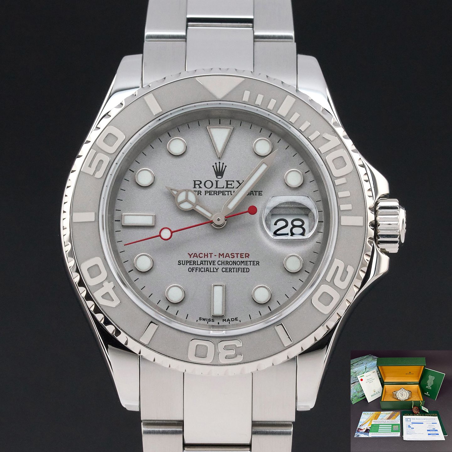 Rolex Yacht-Master 40 16622 (2003) - 40 mm Steel case (1/8)