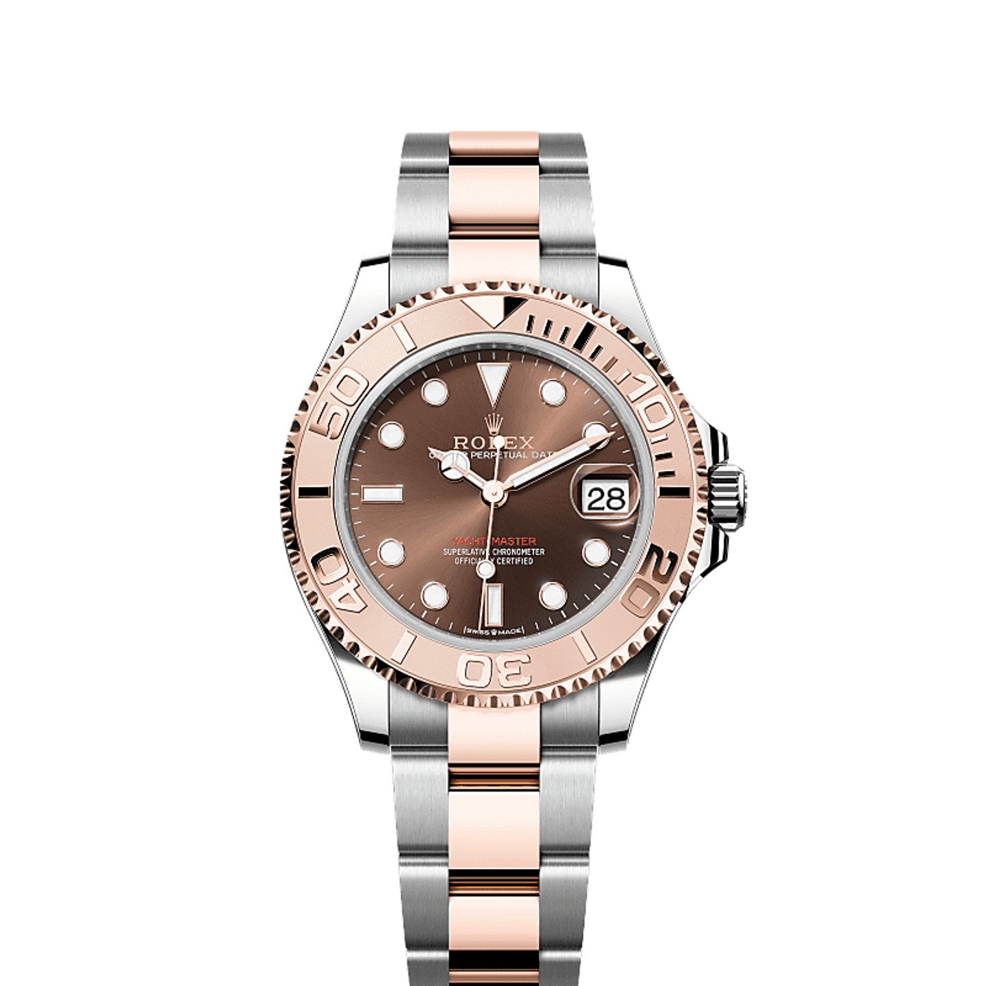 Rolex Yacht-Master 37 268621 (2025) - Bruin wijzerplaat 37mm Staal (1/1)