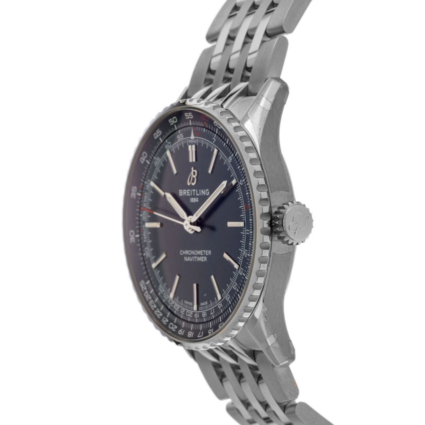 Breitling Navitimer A17329161C1A1 (2025) - Blue dial 41 mm Steel case (4/7)
